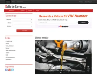 Salaodecarros.com.br(Salão de Carros) Screenshot