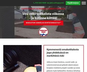 Salaojaremontti.fi(Salaojaremontti luotettavasti ja vahvalla ammattitaidolla) Screenshot