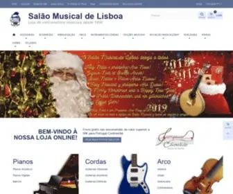 Salaomusical.com(Loja de Instrumentos Musicais) Screenshot