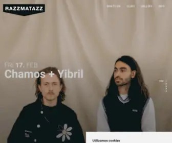 Salarazzmatazz.com(Sala Razzmatazz) Screenshot