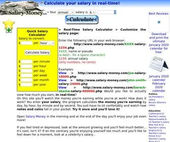 Salary-Money.com(Salary Money) Screenshot
