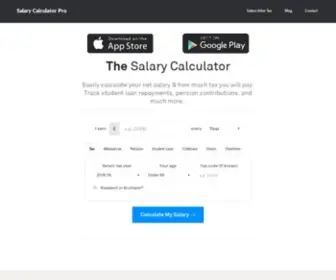 Salarycalculatorpro.com(Salary Calculator Pro) Screenshot