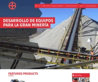 Salasing.cl(Venta productos para minería e industria) Screenshot