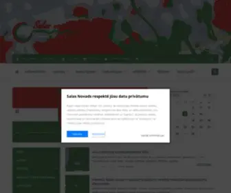 Salasnovads.lv(Salas novads) Screenshot