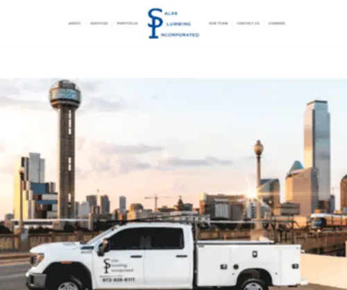 Salasplumbing.com(Salas Plumbing) Screenshot