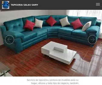 Salassamy.com(Salas Samy Tapiceria de toda clase de Muebles) Screenshot