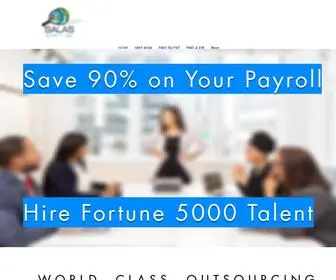 Salasstaffing.com(Hire the Best Talent in the World) Screenshot