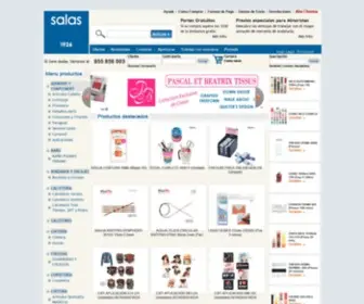 Salastextil.com(Salas) Screenshot