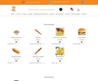 Salazando.com(Livraison de repas à domicile) Screenshot