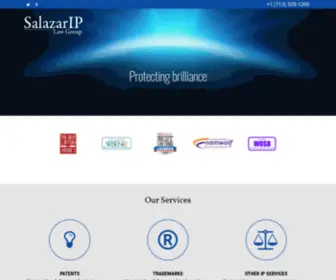 Salazarip.com(Intellectual Property Law) Screenshot