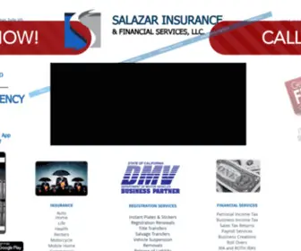 Salazarsvc.com(Salazar Insurance & Financial Services) Screenshot