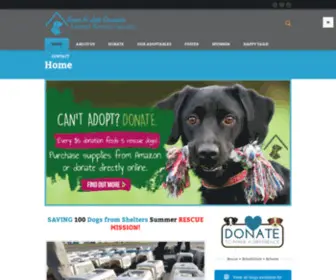 Salcars.ca(Save A Life Canada Animal Rescue Society) Screenshot