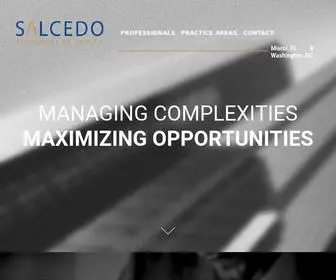 Salcedo.us(Salcedo Attorneys) Screenshot