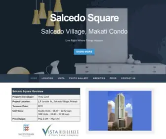 Salcedosquare.com(直达网) Screenshot