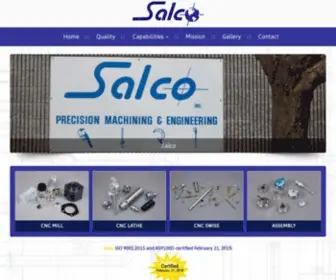 SalcoGlobal.com(Salco Global) Screenshot