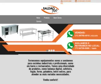 Saldao700.com.br(Saldão 700) Screenshot