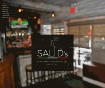 Saldsrestaurant.com(Sal D's Restaurant & Bar of Huntington) Screenshot