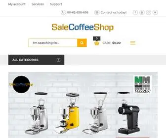 Sale-Coffeeshop.com(Coffee Equipment Store) Screenshot