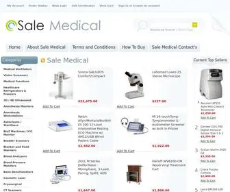 Sale-Medical.com(Sale Surgical and Medical Equipment) Screenshot