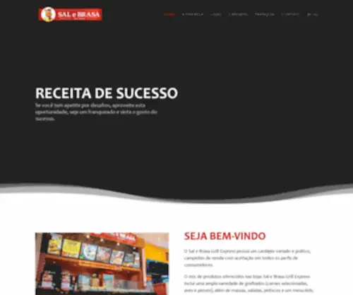 Salebrasagrill.com.br(Sal e Brasa Grill Express) Screenshot