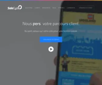 Salecycle.fr(Home) Screenshot