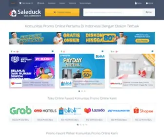 Saleduck.co.id(Saleduck Indonesia I Kode Voucher dan Promo Eksklusif 2023) Screenshot
