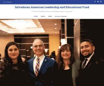 Salef.org(25 Years of Fulfilling Dreams and Empowering Communities) Screenshot