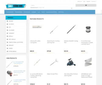 Salefishingrods.com(Sale Fishing Rods) Screenshot