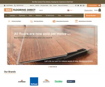 Saleflooringdirect.co.uk(Cheap Laminate & Hardwood Flooring) Screenshot