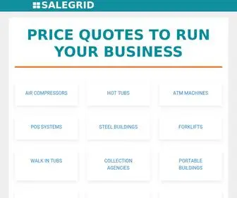 Salegrid.com(B2B Price Quotes) Screenshot