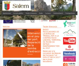 Salem.es(AJUNTAMENT DE SALEM) Screenshot