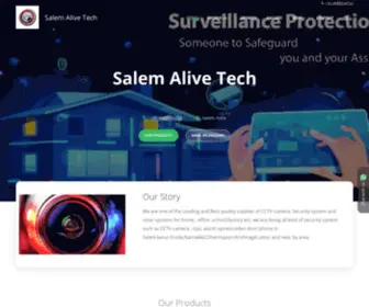 Salemalivetech.com(Salem Alive Tech in Ayothiapattinam) Screenshot