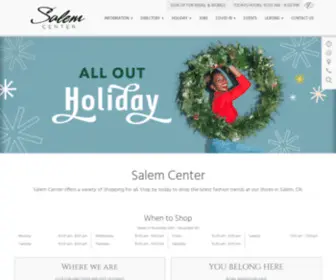 Salemcenter.com(Salem Center) Screenshot