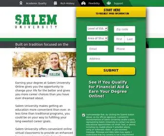 Salemdegree.com(Salem University) Screenshot