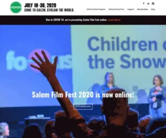 Salemfilmfest.com(Come to Salem) Screenshot