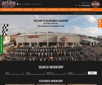 Salemharley.com(Timber Town Harley) Screenshot