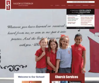 Salemorange.com(Salem Church & School) Screenshot