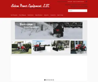 Salempwr.com(Salem Power Equipment) Screenshot