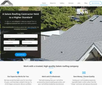 Salemroofers.com(High Quality Residential and Commercial Roofing in Salem) Screenshot