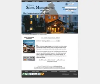 Salemweb.com(Salem Massachusetts) Screenshot