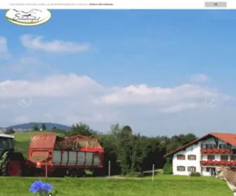 Salenberghof.de(Urlaub auf dem Bauernhof im Allgäu) Screenshot