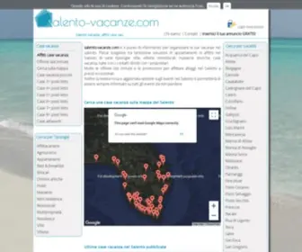 Salento-Vacanze.com(Salento vacanze) Screenshot