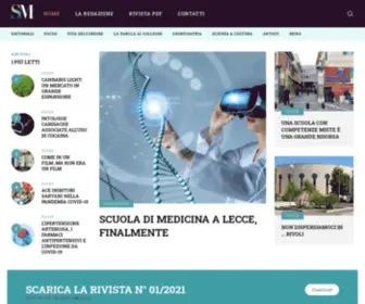 Salentomedico.com(Salento Medico la rivista online dell'Ordine dei Medici di Lecce) Screenshot