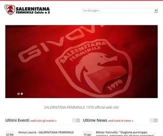 Salernitanafemminile.it(Salernitana Femminile ASD) Screenshot