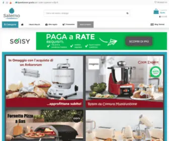 Salernocasalinghi.it(Vendita di articoli per la cucina e cake design) Screenshot