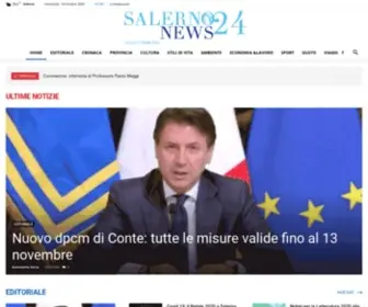 Salernonews24.com(Salerno Notizie) Screenshot