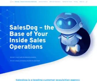 Sales-Dog.com(Lead Generation Made Easy) Screenshot