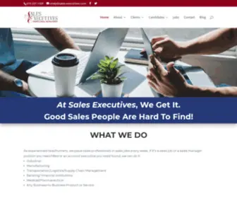 Sales-Executives.com(Sales Executives) Screenshot