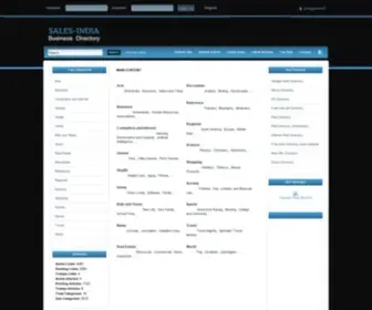 Sales-India.com(Web Directory India) Screenshot