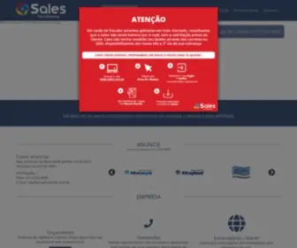 Sales.com.br(Distribuidores de descartáveis) Screenshot